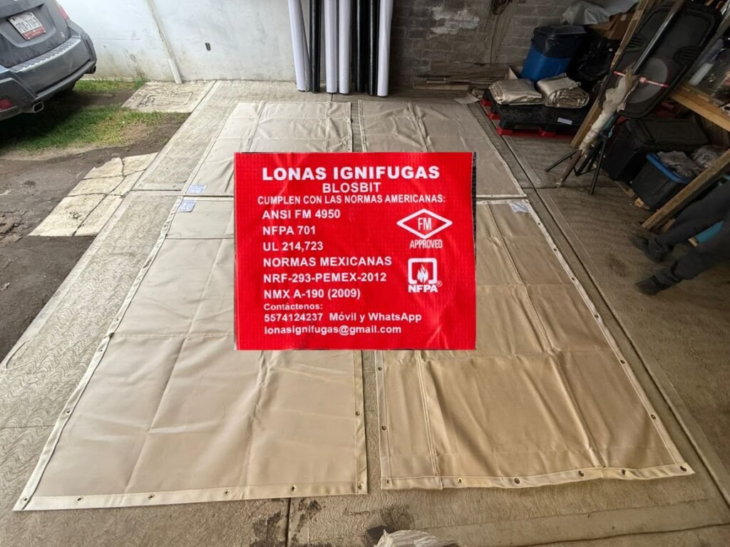 Manta para soldar Lona Ignifuga Lopez
